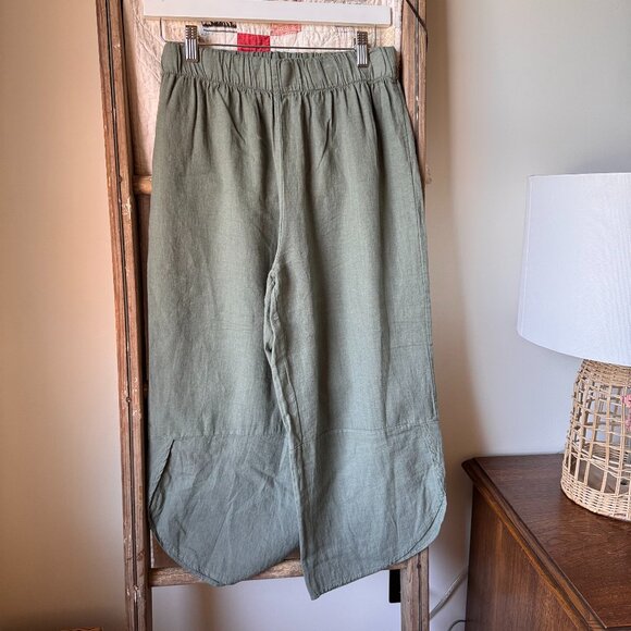 Bellambia Linen Blend Capris - Picture 1 of 8